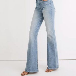 New Madewell The Perfect Vintage Flare Jean Delavan Wash 31